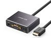 HDMI to VGA Audio 3.5mm Audio quang SPDIF 5.1 Ugreen 40282 có hỗ trợ nguồn