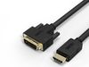 Cáp HDMI to DVI 24+1 UNITEK 1M-15M hỗ trợ full HD 1920*1080P, Cáp HDMI phụ kiện điện tử