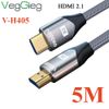 Cáp HDMI V2.1 8K@60Hz  HDR VegGieg 1.5M, 2M, 3M, 5M