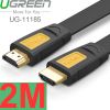 Cáp HDMI dẹt mỏng 4K@60Hz 0.75M | 1,5M | 2M | 3M - Dây HDMI 4K@30Hz 5M | 8M | 10M Ugreen