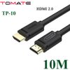 Cáp HDMI 2.0 TOMATE chuẩn 4K@60Hz dài từ 1.5M đến 30M - hàng chính hãng