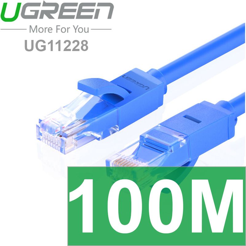  Cáp mạng LAN Cat6 UTP Ugreen từ 0.5M I 1M | 2M | 3M | 5M | 10M | 15M | 20M | 25M | 30M | 40M | 50M | 80M | 100M 