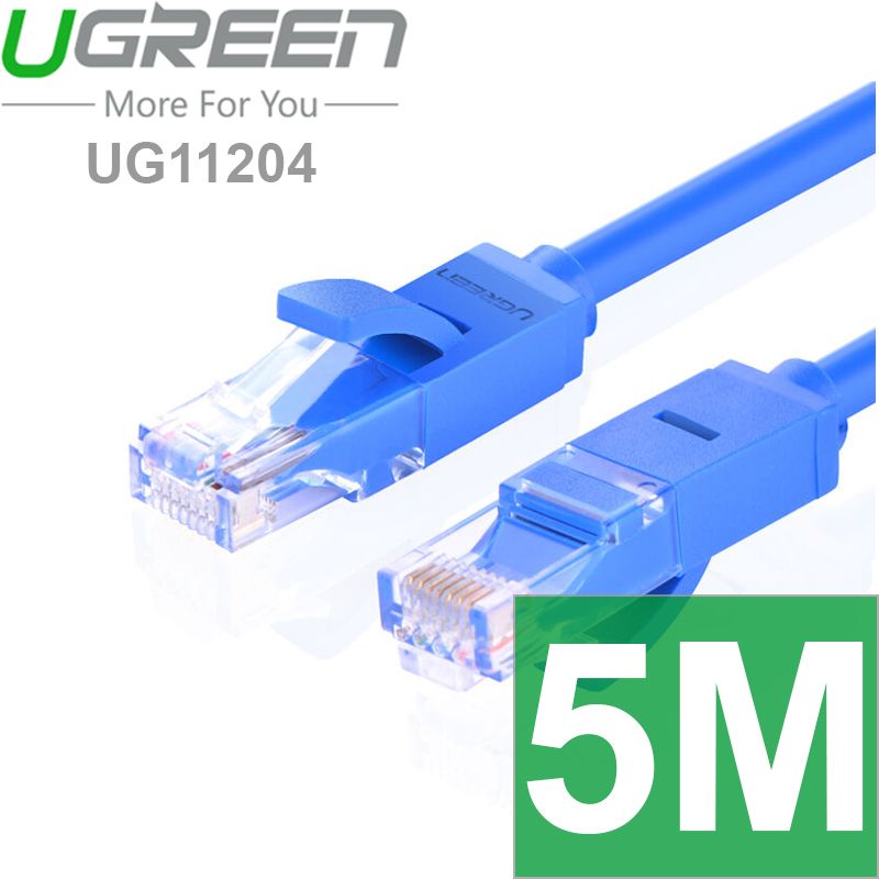  Cáp mạng LAN Cat6 UTP Ugreen từ 0.5M I 1M | 2M | 3M | 5M | 10M | 15M | 20M | 25M | 30M | 40M | 50M | 80M | 100M 