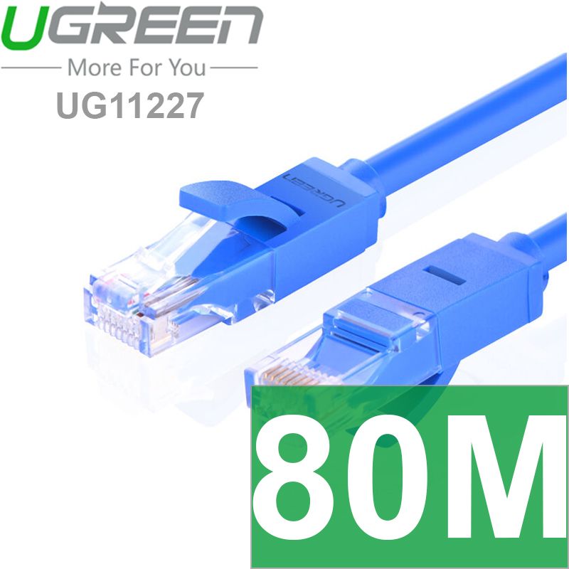  Cáp mạng LAN Cat6 UTP Ugreen từ 0.5M I 1M | 2M | 3M | 5M | 10M | 15M | 20M | 25M | 30M | 40M | 50M | 80M | 100M 