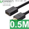 Cáp nối dài HDMI 1 đầu âm 1 đầu dương Ugreen 0.5M | 1M | 2M | 3M | 5M