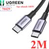 Cáp sạc nhanh 100W USB type-C Ugreen US316 dài 0.5M 1M 1.5M 2M 3M