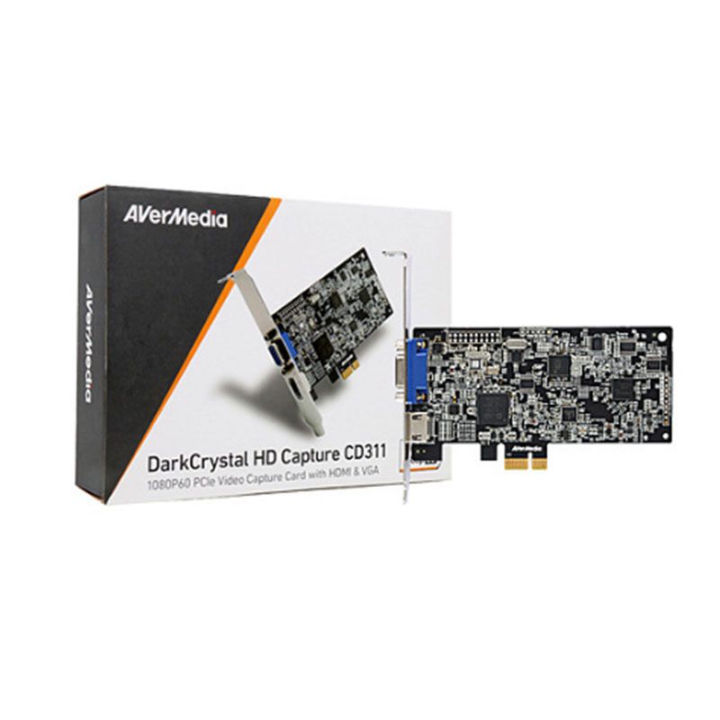  Card ghi hình cổng VGA và HDMI full HD 1080P60Hz Avermedia CD311 