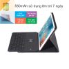 Bàn phím bao da bluetooth cho iPad Air Pro gen 6 9.7'' CK2038 - Hỗ trợ QI