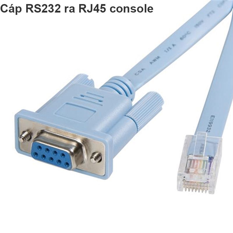 Cáp lập trình CISCO Cisco System Console RS232 to RJ45 1.5m