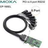  Card PCI-E 1X to 8 Port RS232 Moxa CP-168EL 