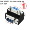 Đầu đổi DB9 RS232 đực sang cái bẻ góc