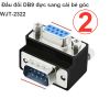 Đầu đổi DB9 RS232 đực sang cái bẻ góc