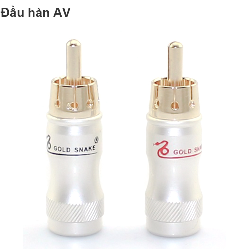 Rắc Audio RCA Gold Snake (1 chiếc)