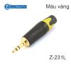 Đầu hàn giắc cắm âm thanh 3.5mm mạ vàng Coraon Z-231L (1 chiếc)