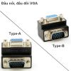 Đầu nối cáp VGA, Đầu đổi VGA đực sang cái bẻ góc