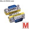 Đầu nối cáp RS232 3 option 2 đầu âm | 2 đầu dương | 1 đầu âm/1 đầu dương -  đầu nối phụ kiện điện tử