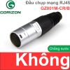 Giắc cắm đầu chụp mạng RJ45 vỏ nhôm chống nước IP67 Gorizon GZ802M-CR/CR