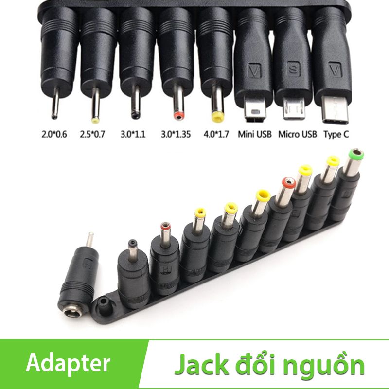 Đầu chuyển đổi jack cắm nguồn điện DC