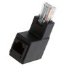 Đầu đổi RJ45 đực ra RJ45 cái bẻ góc - Đầu nối mạng bẻ góc 1 đầu đực 1 đầu cái