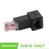 Đầu đổi RJ45 đực ra RJ45 cái bẻ góc - Đầu nối mạng bẻ góc 1 đầu đực 1 đầu cái