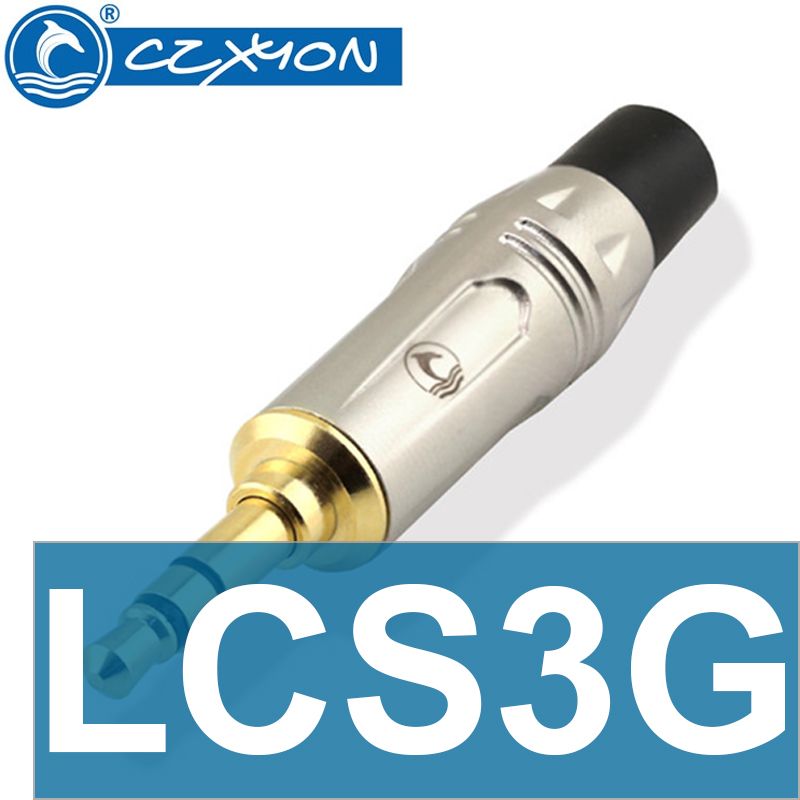  Đầu hàn giắc cắm âm thanh 3.5mm cỡ nhỏ mạ vàng Coraon LCS3G (1 chiếc) 