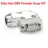 Đầu hàn vỏ ốp DB9 Male bẻ góc -  Đầu hàn vỏ ốp Female bẻ góc (1 chiếc)