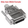 Đầu hàn vỏ ốp DB26 Female  Đầu hàn DB26 Male (1 chiếc)