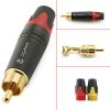 Đầu hàn jack cắm AV/RCA cho thiết bị âm thanh mạ vàng 24K Coraon Z-373-BG (1 chiếc)