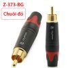 Đầu hàn jack cắm AV/RCA cho thiết bị âm thanh mạ vàng 24K Coraon Z-373-BG (1 chiếc)