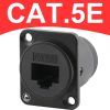 Đầu cắm bấm cáp mạng âm tường âm sàn CAT6 I Nhân mạng RJ45/CAT6E âm tườngCoraon LC-CAT6A