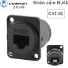 Đầu cắm bấm cáp mạng âm tường âm sàn CAT5 I Nhân mạng RJ45/CAT5E âm tườngCoraon Z-RJ45