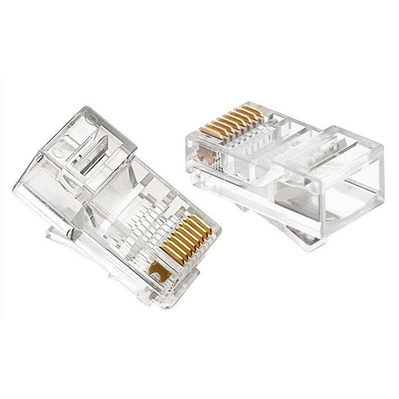  Hạt mạng Tenda Rj45 hộp 100 hạt, dùng cho dây mạng CAT5, 5e TD-1013C 