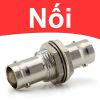 Đầu cắm nối BNC SDI 2 đầu cái female kèm đai ốc cố định Coraon BNC-S