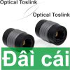 Đầu nối cáp audio quang toslink 2 đầu cái - Optical to Optical Female