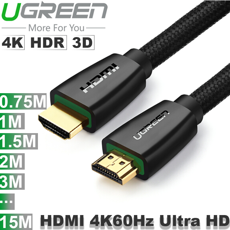 Dây HDMI 2.0 4K60Hz 0.75 Mét đến 15 mét UGREEN