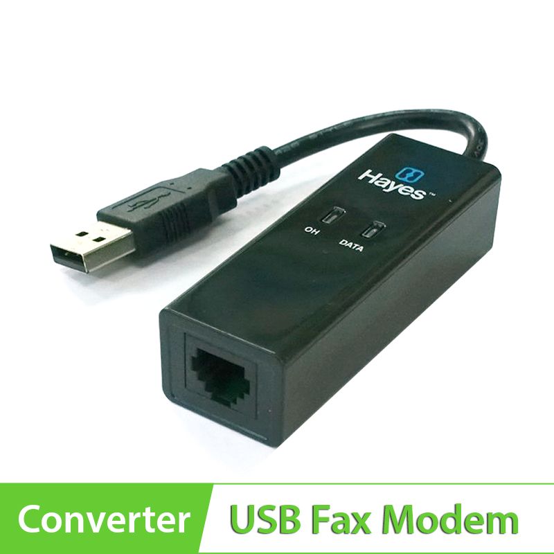 USB Fax modem 56K Hayes 15360