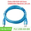 Cáp lập trình PLC Delta HMI USB-DOP-A/B Series 1.5 mét