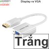 Displayport sang VGA 20cm Ugreen 20406 full HD1080P