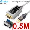 Cáp USB2.0 to RS485/422 DTECH DT-5119 0.5 mét
