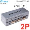 Bộ chia màn hình DVI splitter 1 ra 8 1080P DTECH DT-7025