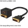 Cáp chia DVI-I 24+5 male to HDMI + DVI-D 24+1