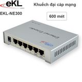  Bộ khuếch đại tín hiệu cáp mạng 600 mét. Ethernet Extender EKL-NE300 