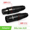 Đầu hàn jack XLR cannon Soundking Female QRP-C11 & Male QRP-C12