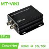 Bộ chuyển đổi HDMI sang 3G SDI 2Port - Bộ chuyển đầu vào HD ra 2 cổng SDI màn hình MT-VIKI MT-SDI-H03