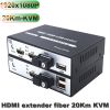 Bộ khuếch đại kéo dài tín hiệu HDMI qua cáp quang full HD1080P 20Km có USB KVM
