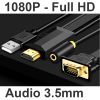 Dây cáp chuyển HDMI sang VGA + Audio 2 Mét 3 Mét 5 Mét Full HD 1080P