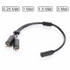 Cáp Audio 3.5mm Female to 2RCA Male UGREEN mạ vàng 24K 0.25M 1M 1.5M 2M 3M