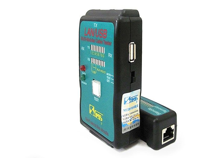  Bộ Tester cáp mạng Rj45/RJ11/USB SMB CT-168 