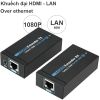 Bộ khuếch đại tín hiệu HDMI 50m. Nối dài cáp HDMI qua đường dây mạng, hỗ trợ full HD1080p