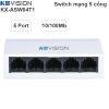 Switch Bộ chia mạng LAN RJ45 5 cổng 100Mbps KBVISION KX-ASW04T1